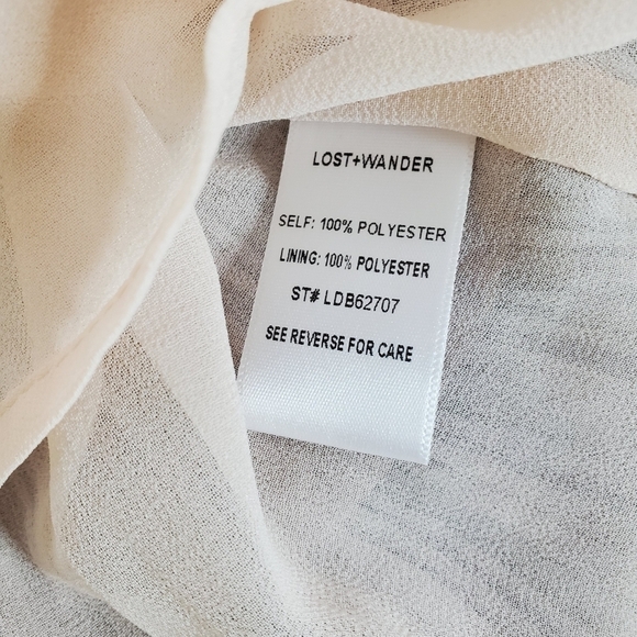 LOST+WANDER Rufle layer party Dress Size XS - Picture 10 of 12